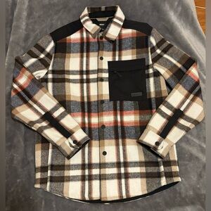 DKNY: Plaid Shirt Jacket